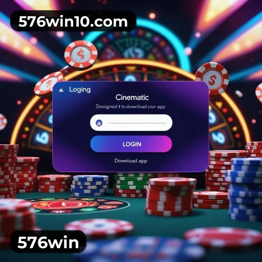 Aplicativo móvel 576win para iOS e Android